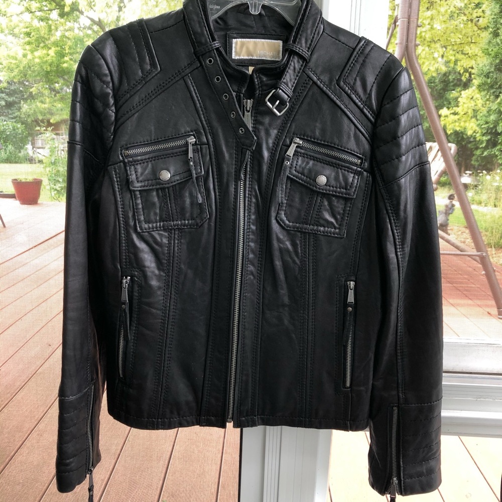 Michael Kors Leather Jacket